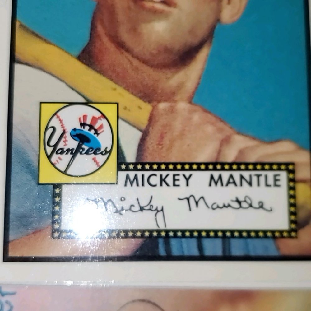 MIckey Mantle baseball card